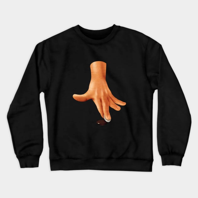 finger games Crewneck Sweatshirt by COLOURZONE